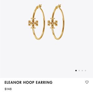✨SOLD✨ NWT Tory Burch Eleanor Hoops.